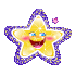 Glitter Star Emoticons
