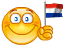 Dutch Flag Emoticons