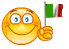 Italy Flag Emoticons