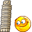 Pisa Tower Emoticons