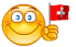 Swiss Flag Emoticons