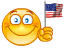 Usa Flag Emoticons