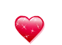 Glitter Hearts Small Emoticons