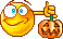 Holds Pumpkin 2 Emoticons