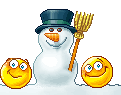 Making Snowman Emoticons